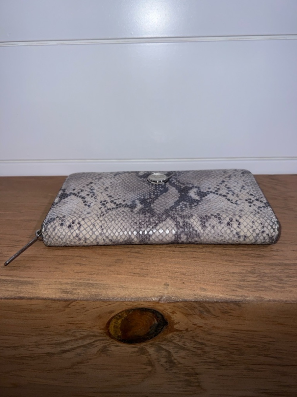 Coach Snake-Print Zip Wallet - Picture 14 of 16